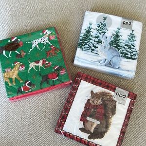 Christmas napkin bundle